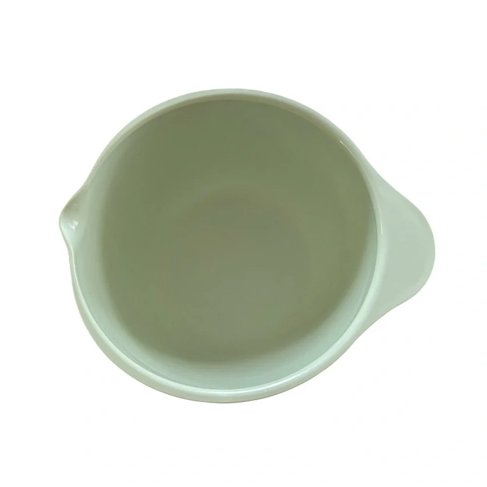 KitchenAid 2.5 Qt Pistachio Green Heavy Plastic Mixing Bowl Rubber Grip Bottom